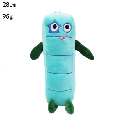14–30cm Numbers Plush Toy Set – Cartoon Educational Stuffed Dolls for Kids & Baby Gifts