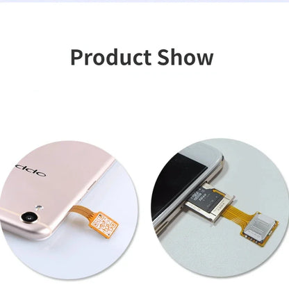 Dual SIM Extender Card Adapter – Micro SD TF Hybrid Slot for Nano SIM, Universal Android Phone Card Switch