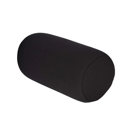 Solid Color Cylindrical Neck Pillow – Washable Round Cushion for Bedroom, Seat, Headrest & Travel Support