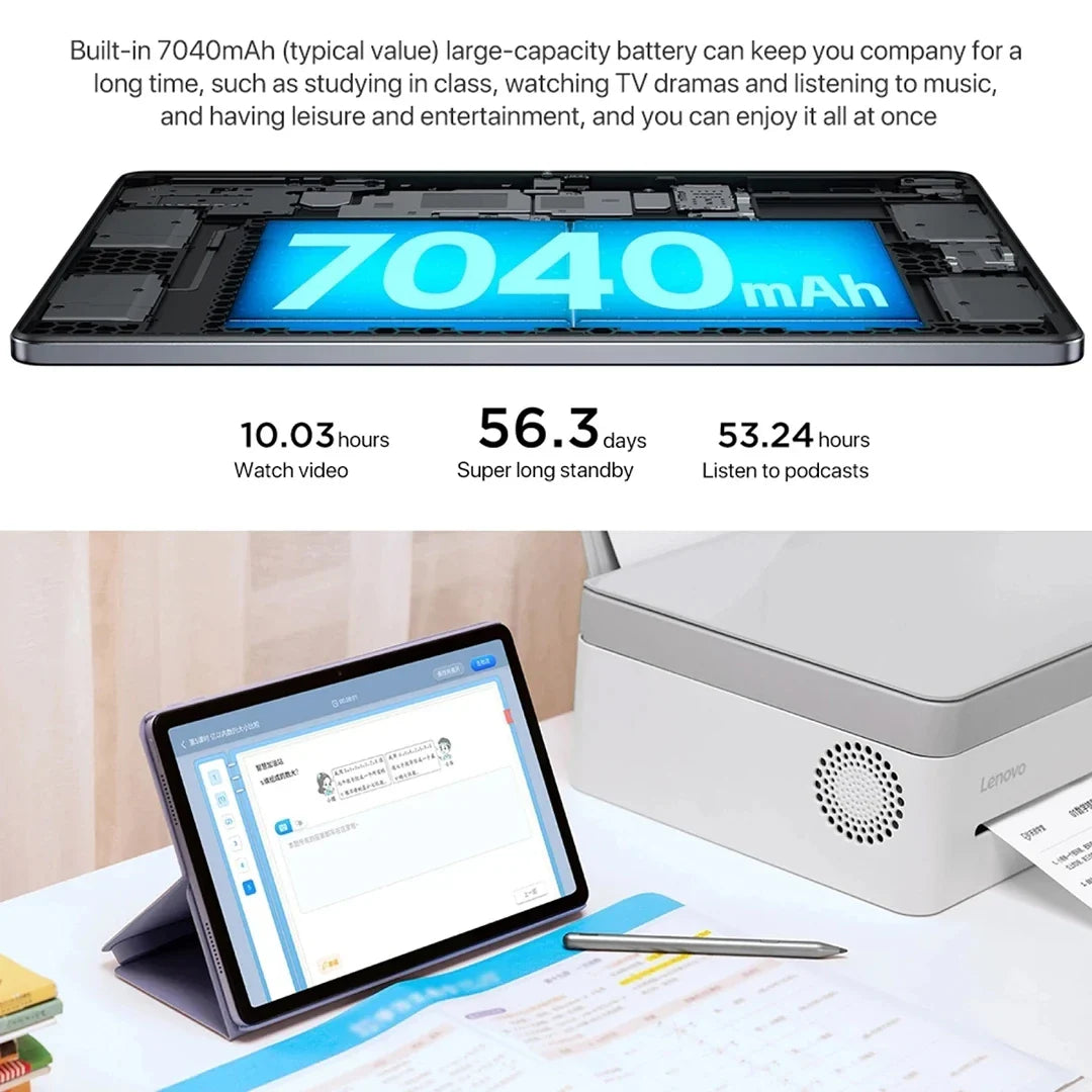Lenovo Xiaoxin Pad 2024 Tablet – 6GB/8GB RAM, 128GB/256GB Storage, 11" Display, Snapdragon 685, 7040mAh Battery, Android WiFi Tab