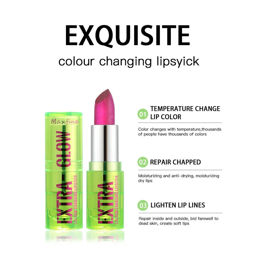 Jelly Color-Changing Moisturizing Lip Balm – Waterproof, Long-Lasting, Non-Fading Temperature Sensitive Lipstick