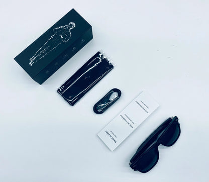 Smart Bluetooth Sunglasses for Men — Touch Control, Music & Calls, Remote Camera, Stereo Mic, AI Voice Assistant for Android & iOS