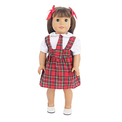 Doll Clothing Set – Firefighter, Student, Graduation, Artist & Athlete Outfits for 18-Inch American & 43cm Baby Newborn OG Girl Dolls