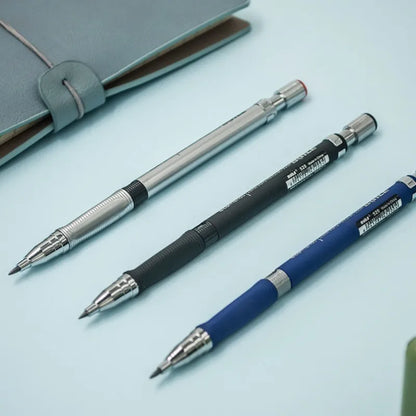 2.0mm Mechanical Pencil Set with 2B Black & Color Lead Refills – Automatic Pencil for Sketching, Drawing & Writing