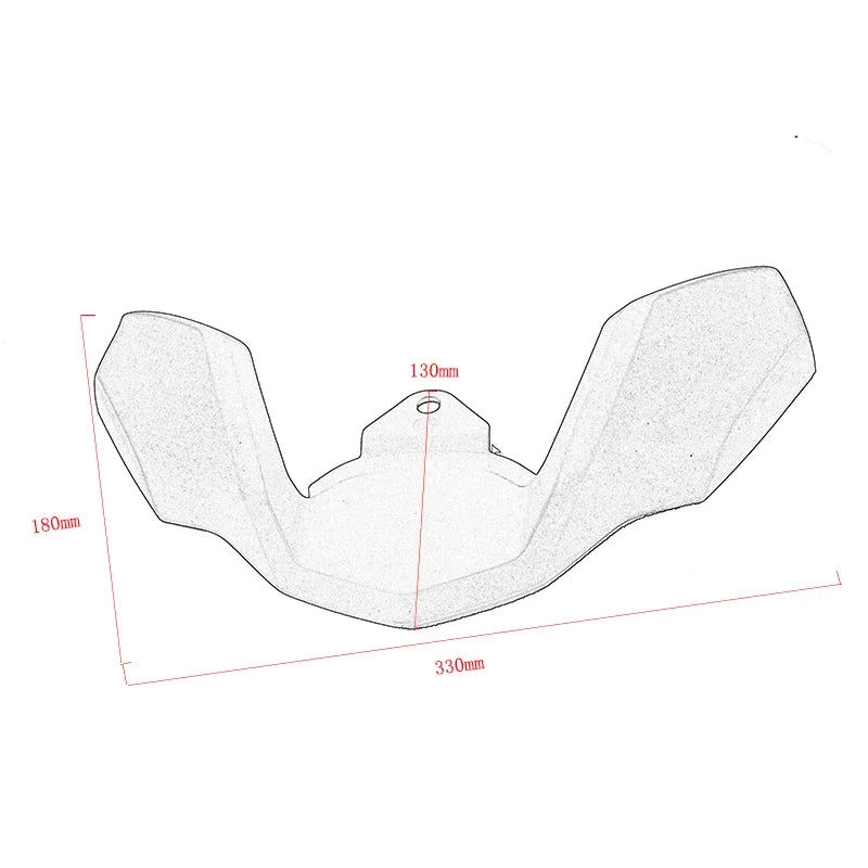 Front Beak Fairing Extension for BMW R1250GS R1200GS LC R 1200 GS R 1250 GS 2018-2023 2021 2022, Motorcycle Wheel Extender Cover