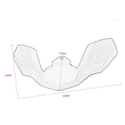 Front Beak Fairing Extension for BMW R1250GS R1200GS LC R 1200 GS R 1250 GS 2018-2023 2021 2022, Motorcycle Wheel Extender Cover