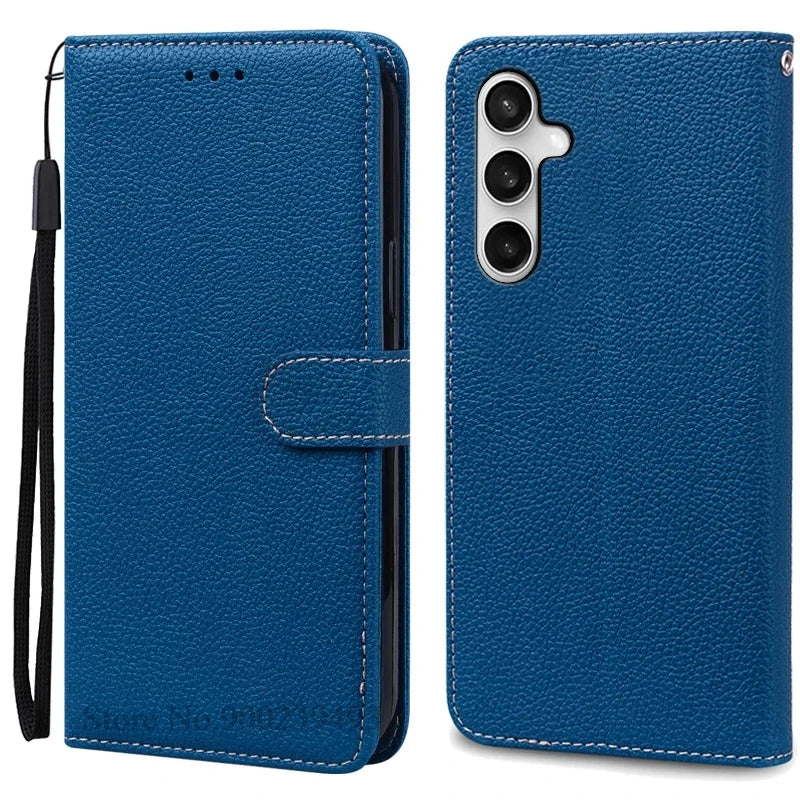 Samsung Galaxy A17 5G Case - Leather Flip Wallet Cover for A175F/A176B 4G & 5G