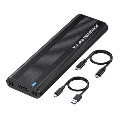 10Gbps M.2 NVMe SSD Enclosure — Solid-State Drive Adapter for 2230/2242/2260/2280 SSDs, Tool-Free Installation