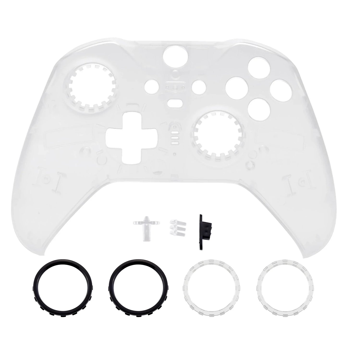 eXtremeRate Xbox One Elite Series 2 Controller Faceplate Shell Replacement Kit Model 1797 – Scarlet Red Housing Cover