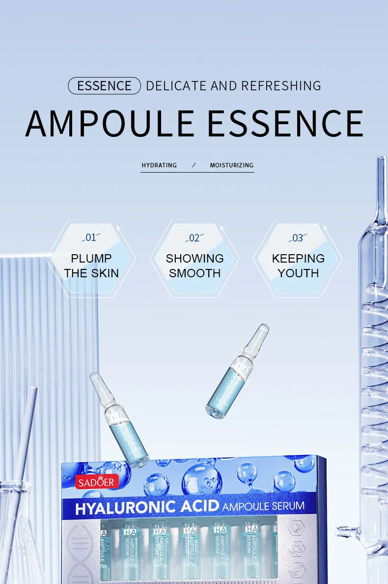 Vitamin C Face Serum – Whitening, Dark Spot & Freckle Removal, Hyaluronic Pore Minimizer & Anti-Aging Essence