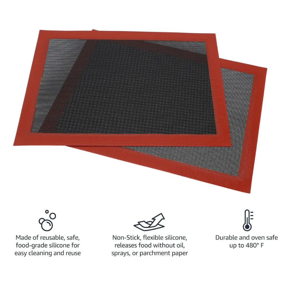 Puff Pastry Baking Tray – Rectangular Perforated Mille Feuille Pan for Oven & Bread