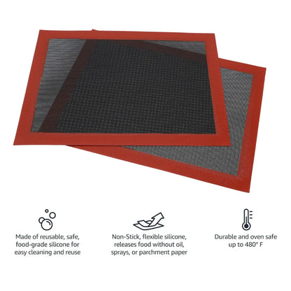 Puff Pastry Baking Tray – Rectangular Perforated Mille Feuille Pan for Oven & Bread