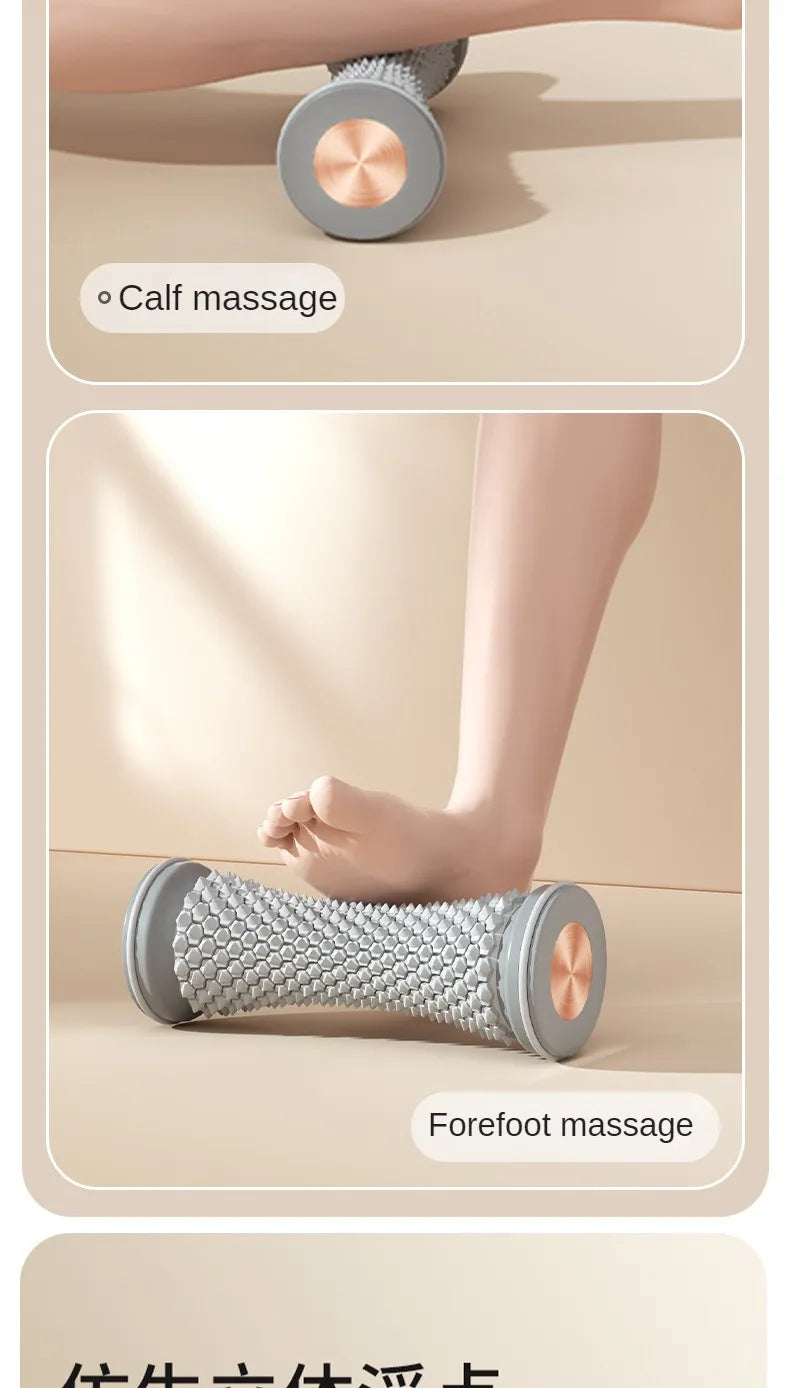 Foot Massage Roller & Yoga Massage Ball – Plantar Fascia & Muscle Relaxation Manual Foot Massager