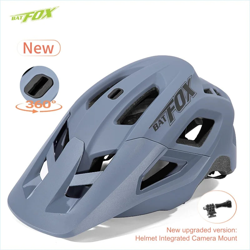 BATFOX MTB Cycling Helmet – Ultralight Men’s Bicycle Helmet Casco for Mountain & Road Racing Speedframe Safety Gear