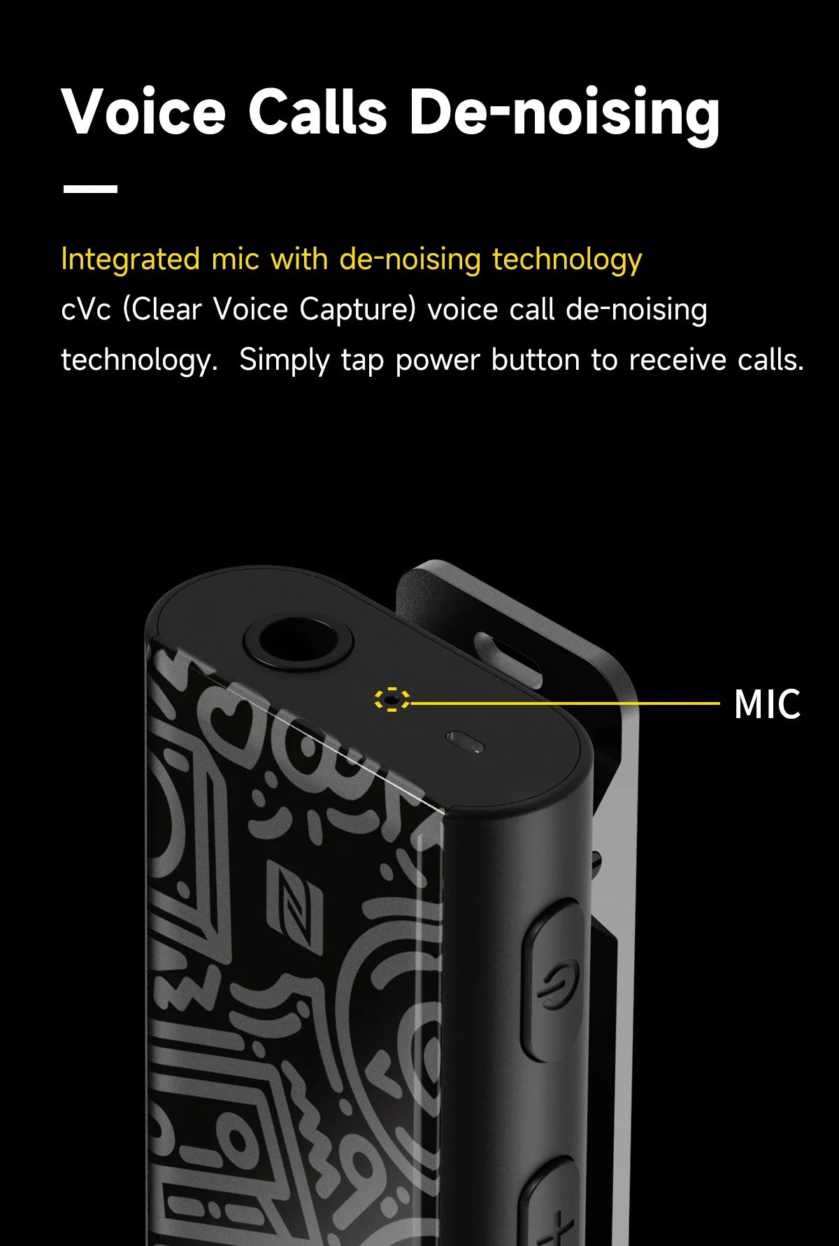 HiBy W3 II/W3 GEN 2 Type C USB DAC Dongle - Wireless Bluetooth Decoder, Headphone Amplifier, AMP, CarPlay, NFC, CVC Mic for Android & iOS