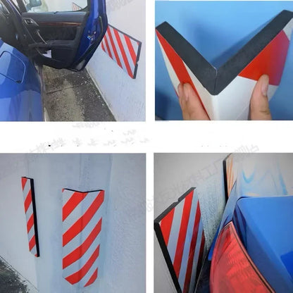 4PCS Garage Wall Corner Protectors – Foam Bumper Guards for Cars, Anti-Collision & Scratch-Resistant Garage Columns