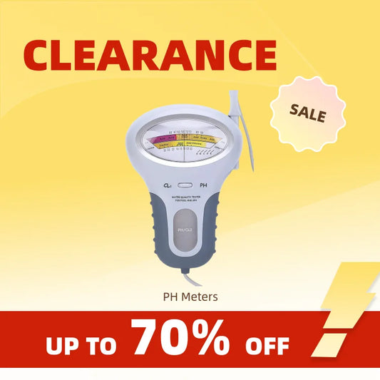 2 in 1 PH & Chlorine Meter - Water Quality Tester for Pool and Aquarium, CL2 Measuring Device