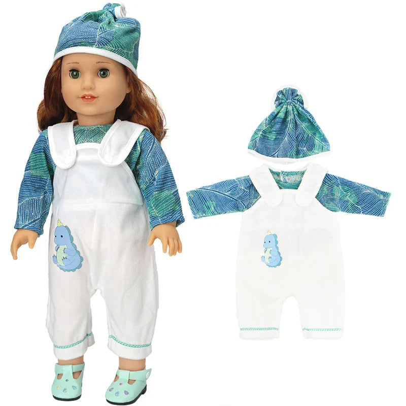 18" American Doll Clothes Set — Jacket and Pants Outfit for Baby Dolls