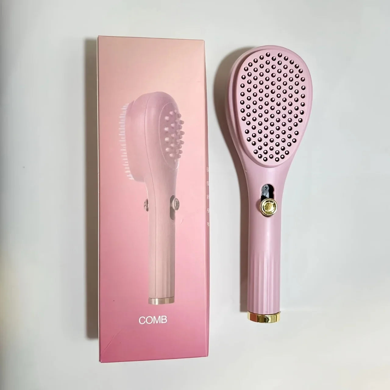 Magic Retractable Hair Comb – Anti-Static Scalp Massager & Detangling Brush for All Hair Types