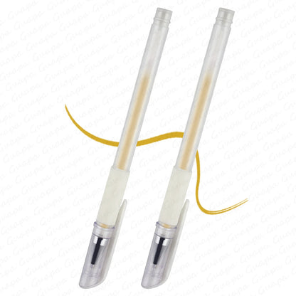 2PCS Eyebrow Marker Pen Set - Microblading Scribe Tools for Permanent Makeup, Tattoo Mapping & Beauty Preparation