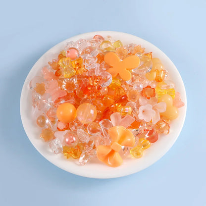 Candy Color Acrylic Beads - Mixed Style DIY Beads for Handmade Bracelets, Phone Chains & Jewelry Making
