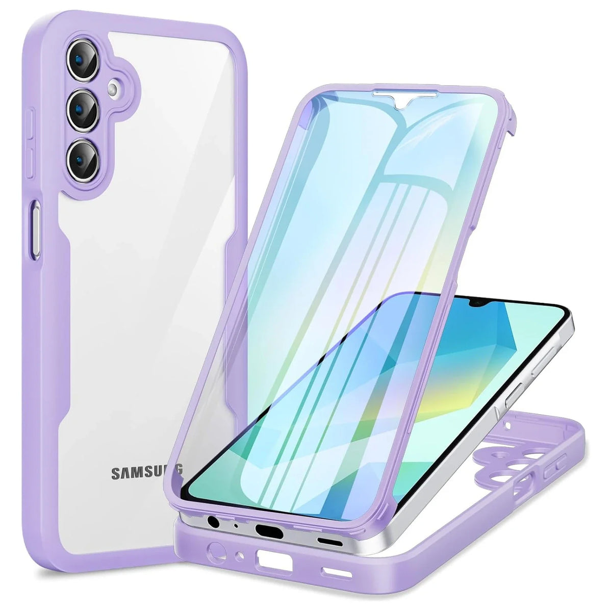 Full Body Protective Case for Samsung Galaxy A Series 5G - Rugged Shockproof Phone Cover