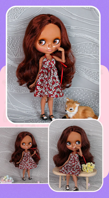 ICY DBS Blyth Doll – 1/6 Joint Body BJD Anime Doll, 30cm White Skin Matte Face Special Combo Toy