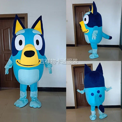 Bluey Bingo Dog Cosplay Costume — Adult Cartoon Doll Outfit for Walking, Performance & Events