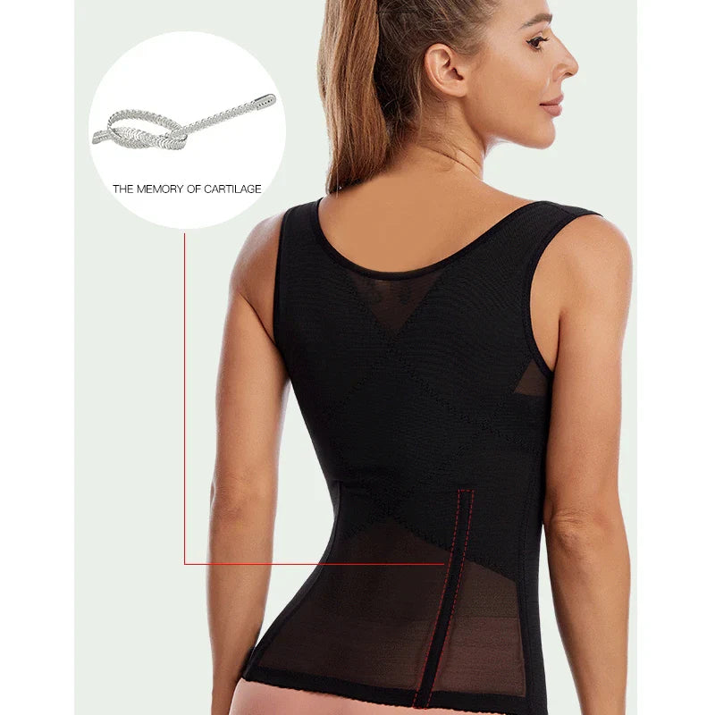 Waist Corset Postpartum Shapewear – Slimming Tummy Trainer, Flat Belly Waist Trainer & Body Shaper for Women