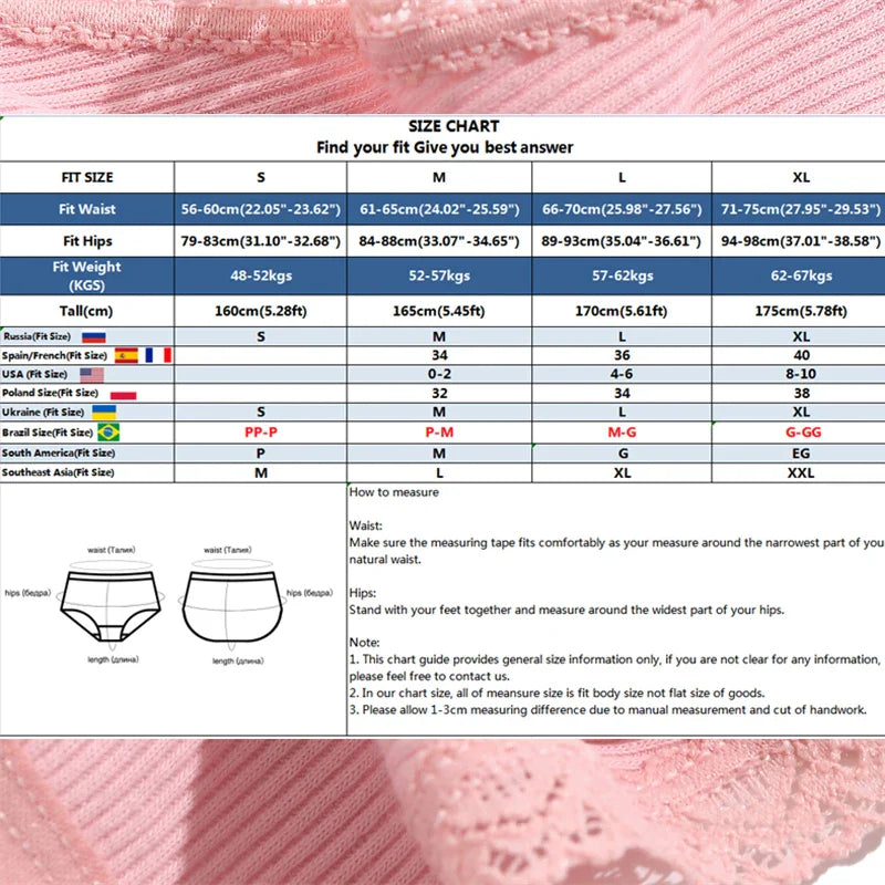 5PCS Cotton G-String Panties Set — Sexy Women’s T-Back Underwear, Adjustable Waist Thong Lingerie Briefs