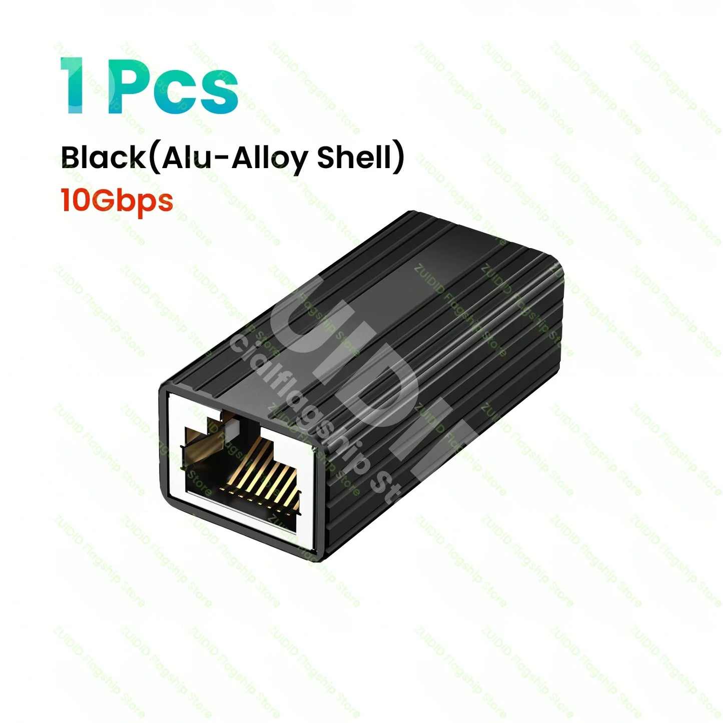 1/2/5/10Pcs 10Gbps RJ45 Coupler – Female to Female Gigabit Network Extender for Cat8/Cat7/Cat6 Ethernet Cable Adapter