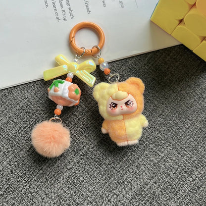 New Cartoon Keychain — Cute Bag & Backpack Pendant, Earphone Case Decoration, Car Keyring Gift Accessory