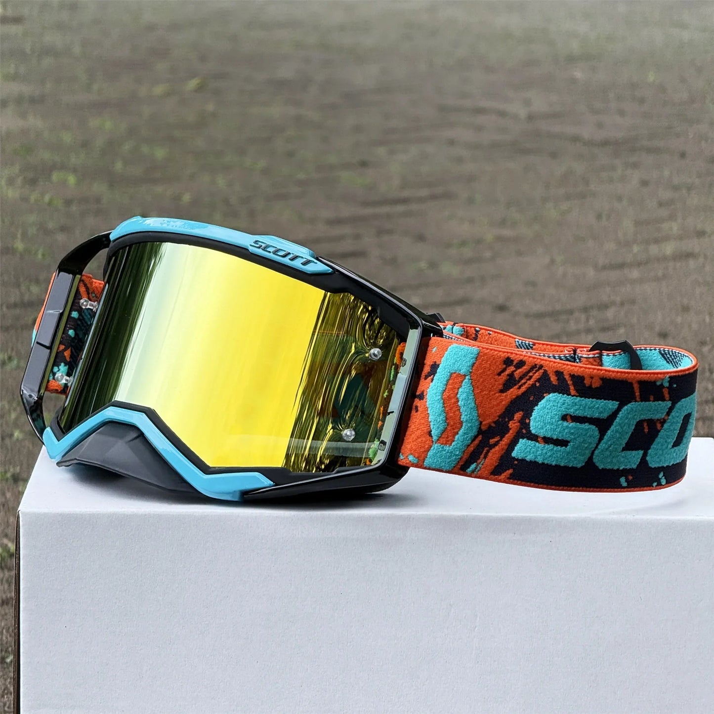Motorcycle Riding Goggles UV400 – Dirt Bike & Cycling Glasses for Men, MTB & MX Off-Road Protection Eyewear Accessories