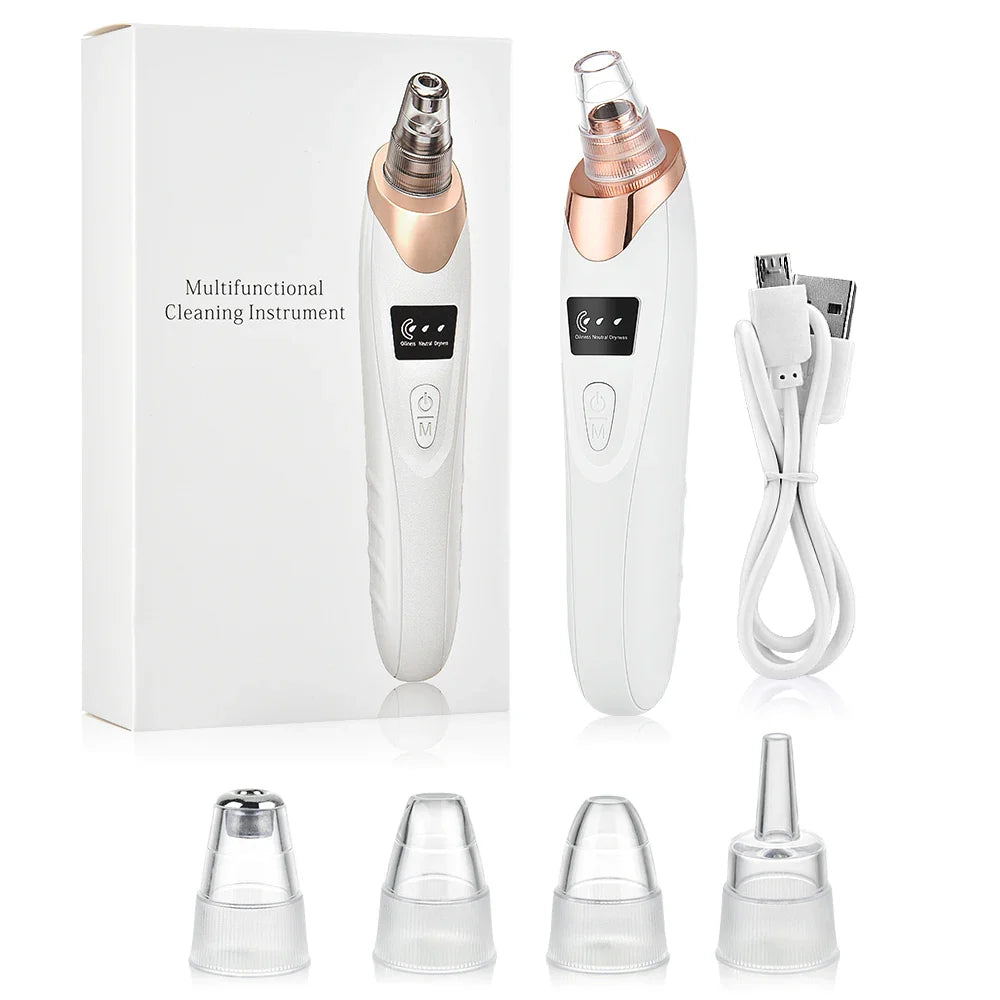 3-Mode Blackhead Remover Vacuum – Facial Pore Cleaner & Dead Skin Removal Beauty Tool