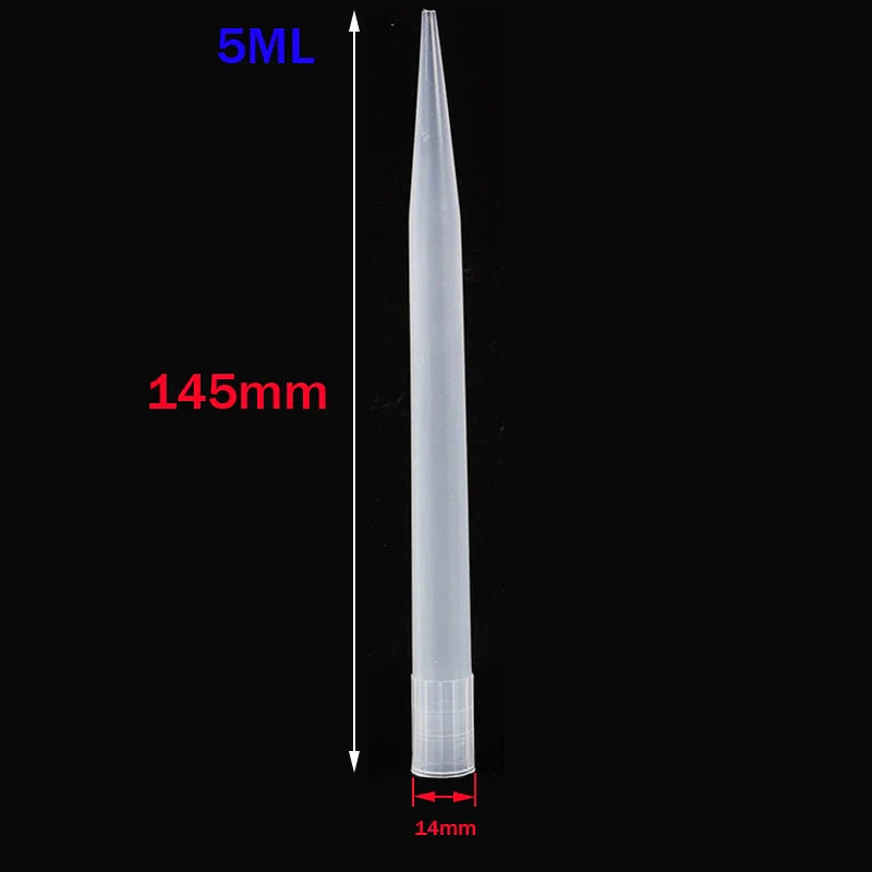 Laboratory Micropipette Tips — Disposable Plastic Pipette Tips 10µL, 200µL, 1000µL, 5mL, 10mL for Scientific Experiments