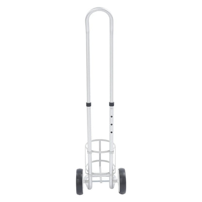 Oxygen Cylinder Cart Dolly with Adjustable Handle – Portable Oxygen Tank Trolley for Easy Transport