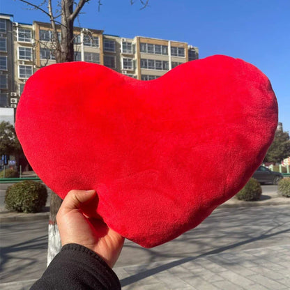 Cute Heart-Shaped Plush Pillow – Soft Sleeping Cushion for Living Room Decor, Valentine’s Day Gifts, Comfortable Sofa Pillow (15/20/30cm)