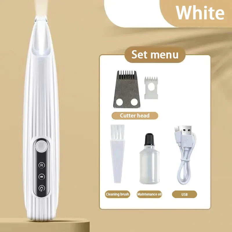 Portable LED Pet Nail Grinder – Rechargeable Cordless Paw Trimmer for Dogs, Cats & Small Pets
