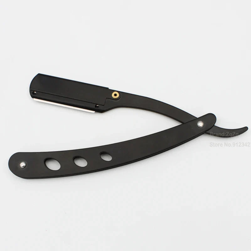 ZqZq 10 Shaving Blades – Straight Edge Razor for Haircut, Beard, Eyebrow Shaving & Manual Depilation