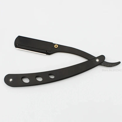 ZqZq 10 Shaving Blades – Straight Edge Razor for Haircut, Beard, Eyebrow Shaving & Manual Depilation