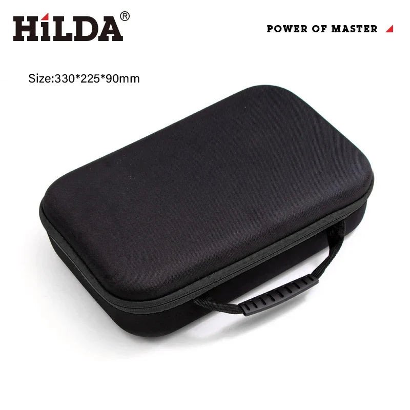 HILDA Large Capacity Waterproof Tools Bag – Electrician Hardware Organizer, 3 Sizes with Red Edges