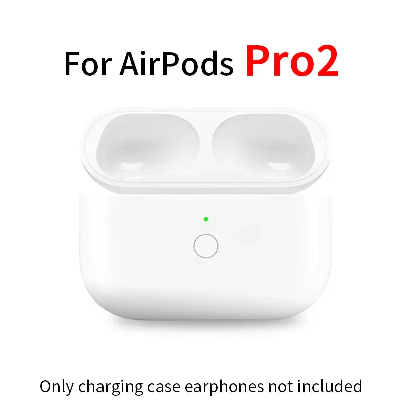 Replacement Charging Case for AirPods Pro 1/2/3 – Original Bluetooth Earphone Battery Box with LED Indicator Light
