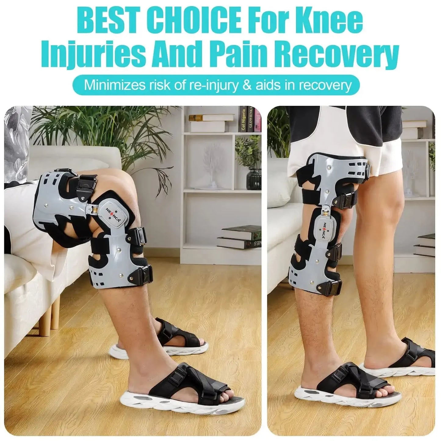 NEENCA OA Unloader Knee Brace - Support for Arthritis Pain, Osteoarthritis Relief, Cartilage Defect Repair, Avascular Necrosis