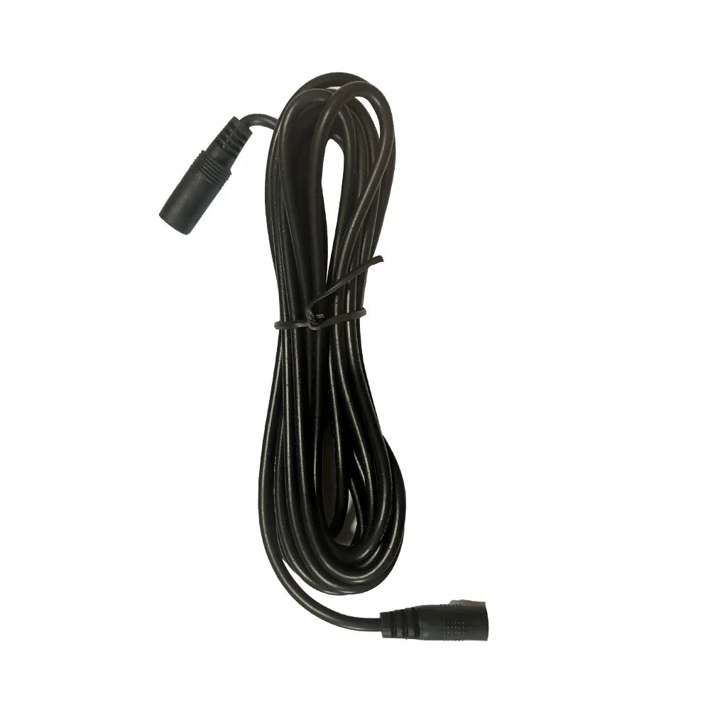 DC Extension Cable - 2.1mm x 5.5mm Female to Male Power Cord Adapter for LED Lights, CCTV & Electronic Devices