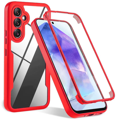 360° Full Coverage Screen Protection Case – Shockproof Phone Cover for Samsung A55 5G, A35, A15, A54, A14, A34, A53, A73, A26, A16, A52S, A56, A36