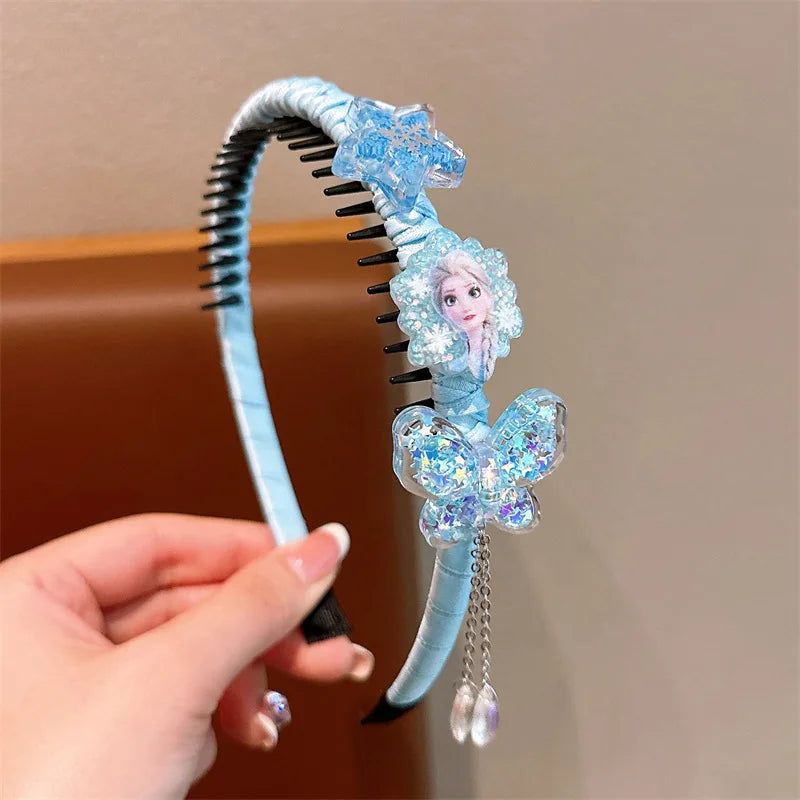 Kawaii Anime Frozen Sanrio Princess Crown - Elsa Headdress Jewelry for Girls & Baby - Party Decoration & Gift Accessory