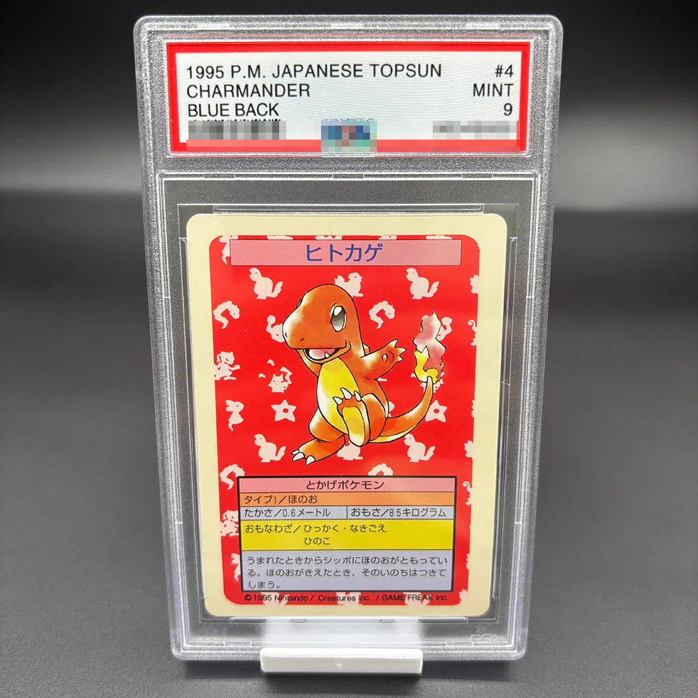 DIY 2023 PTCG Van Gogh Pikachu & Grey Felt Hat Collection Card – 10-Point Rating Anime Game Card Gift Toy