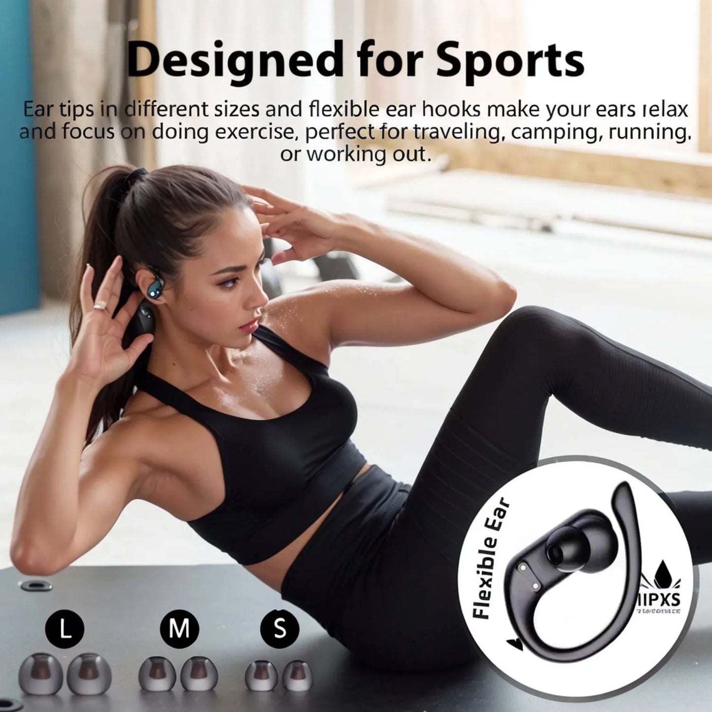 Xiaomi TWS Bluetooth Wireless Earbuds — Touch Control Sports Headphones with Noise Reduction & Hi-Fi Stereo Calls