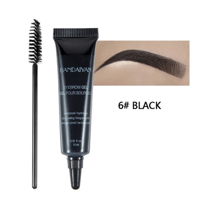 Pro Eyebrow Cream Gel Tattoo Pen – Long-Lasting Waterproof Henna Tint for Perfect Eyebrows (Cejas Maquillaje)
