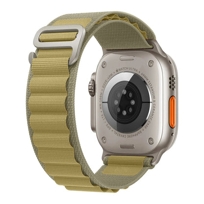 Alpine Loop Nylon Sport Strap for iWatch — Compatible with Series 4–10, 42/46/49mm Bands
